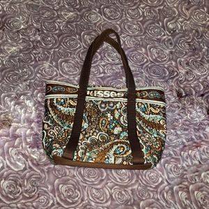 Hershey Kisses Quilted Paisley Tote